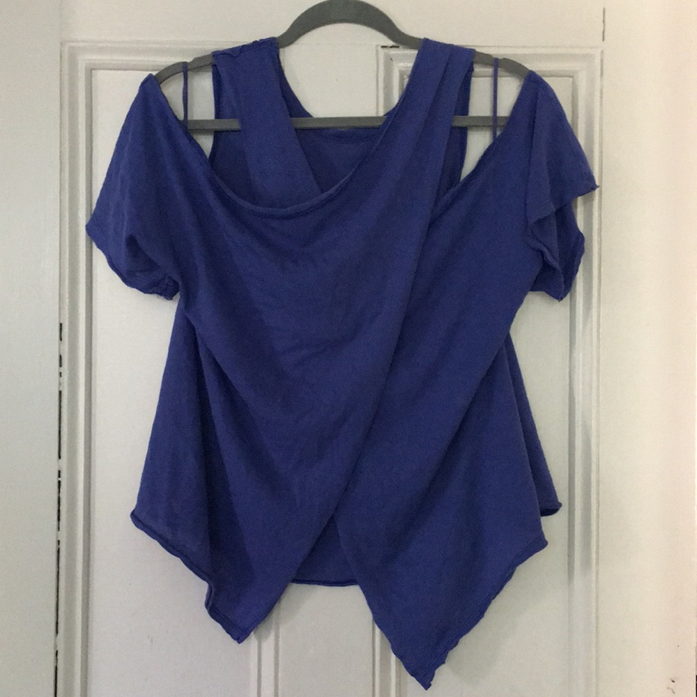 Free People cold shoulder top